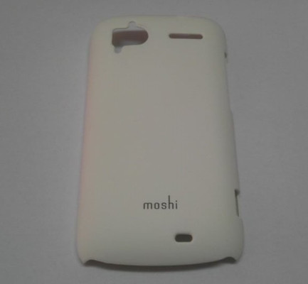 Твърди гърбове Твърди гърбове за HTC Твърд предпазен гръб MOSHI за HTC Sensation XE G18 бял